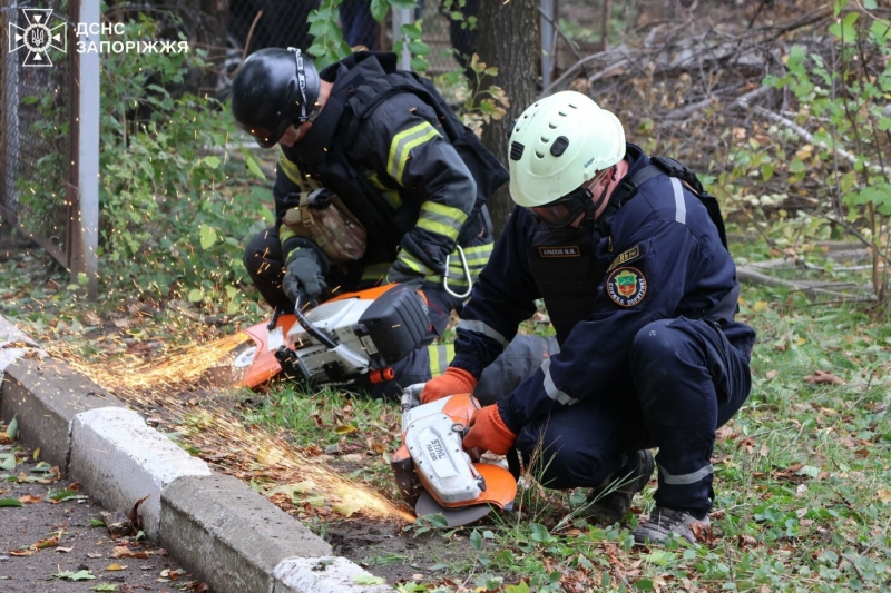 У Запоріжжі завершили аварійно-рятувальні роботи на місці ворожого удару