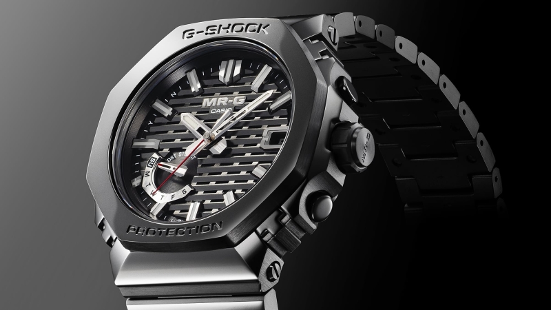 Casio G-Shock MR-G MRG-B2100R дебютує в 2025 році з безелем DLC, ремінцем Dura Soft і золотими акцентами