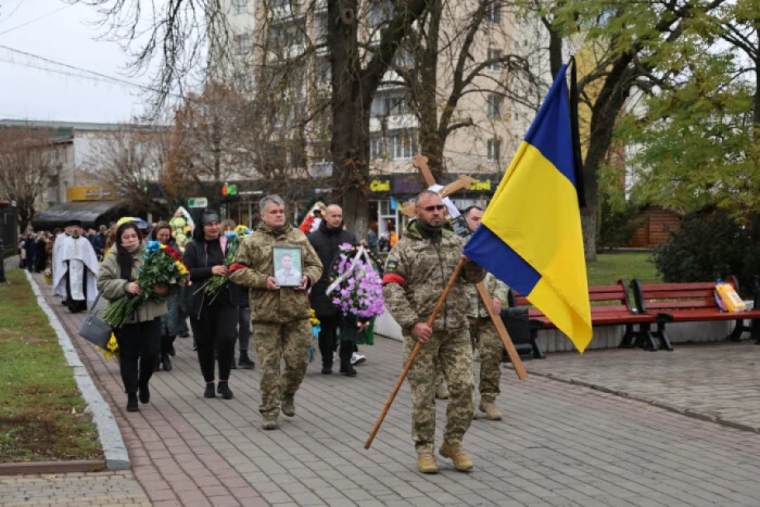 У Луцьку попрощалися з Андрієм Грицюком, який загинув майже рік тому