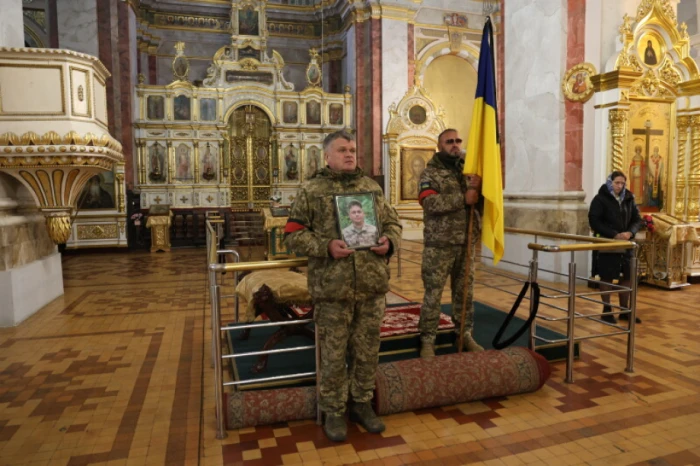 У Луцьку попрощалися з Андрієм Грицюком, який загинув майже рік тому