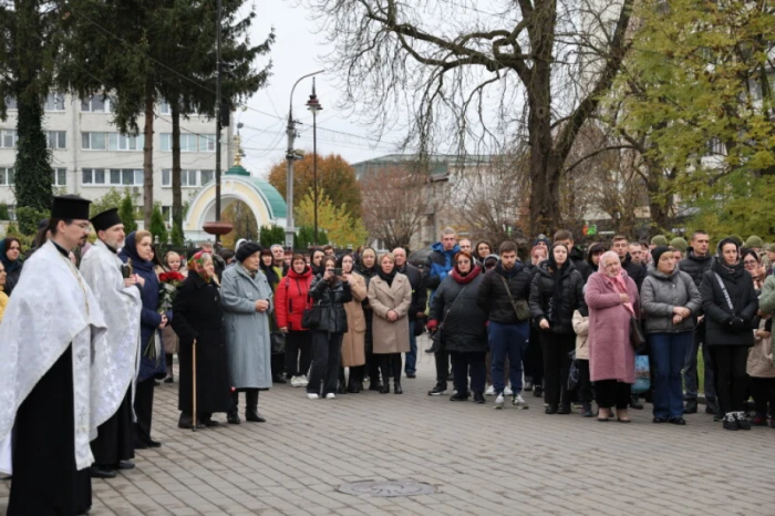 У Луцьку попрощалися з Андрієм Грицюком, який загинув майже рік тому