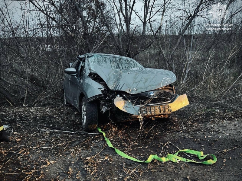 У Запоріжжі п’яний водій потрапив у ДТП