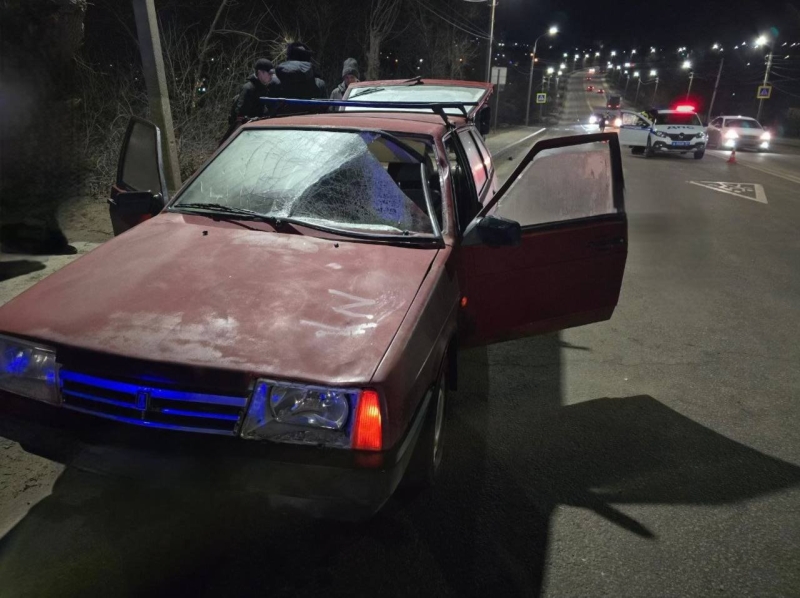 У Луганську водій «Лади» збив на смерть чоловіка на пішохідному переході, - ФОТО