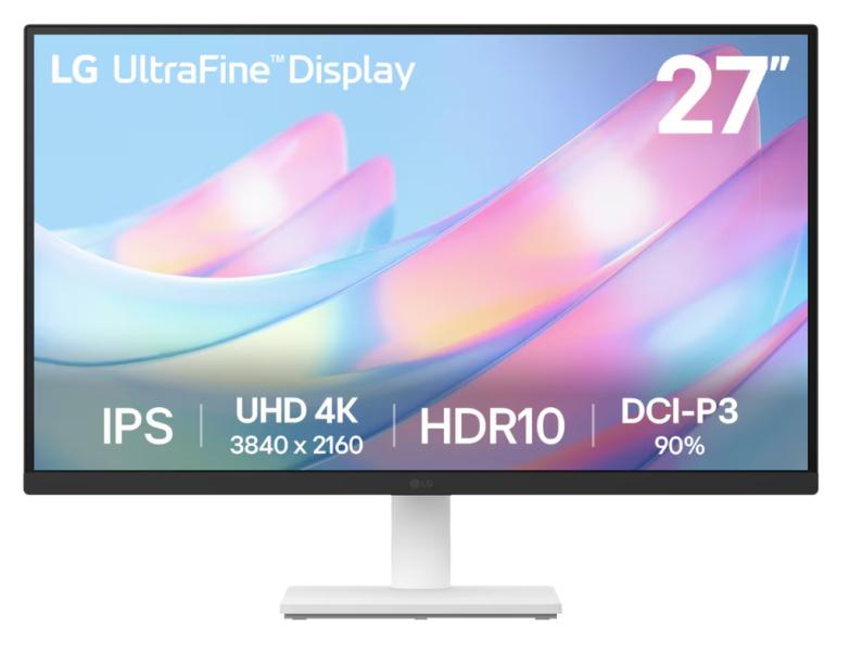 LG представила 27-дюймовий 4K монітор UltraFine 27US550-W з технологією Super Resolution+ та покриттям 90% DCI-P3